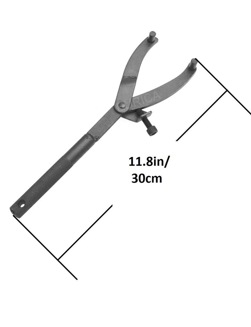 EUICAE Spanner Wrench Set - Adjustable Wrench Holder, Hub, Flywheel, Sprocket, Fan Clutch Removal Tool for Scooter & Motorcycle Accessories (Type A+B) - Image 5